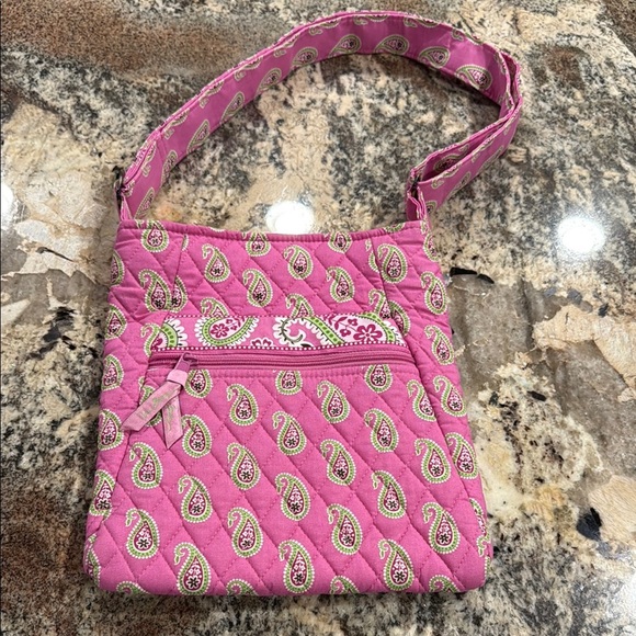 Vera Bradley Handbags - Vera Bradley Crossbody Bag in Bermuda Pink